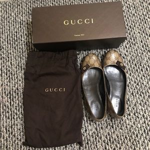 Gucci flat shoes